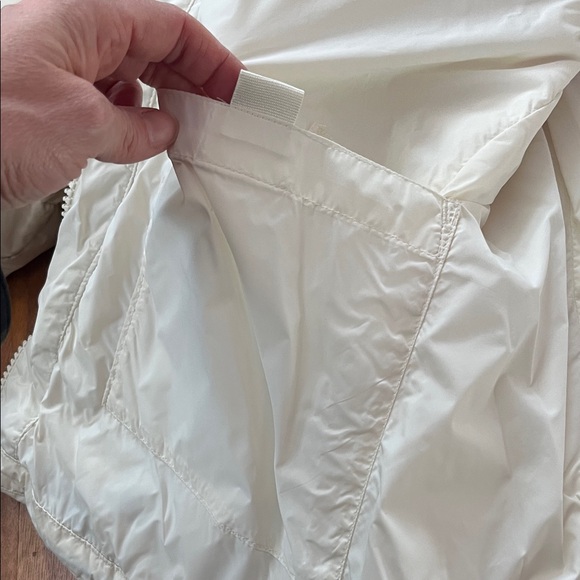 EUC Lands' End cream Goosedown winter Jacket - Picture 14 of 16